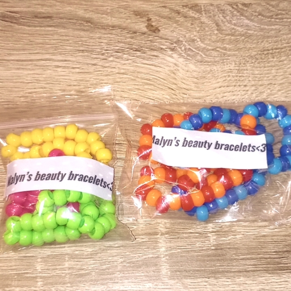 4/2 colored waist beads